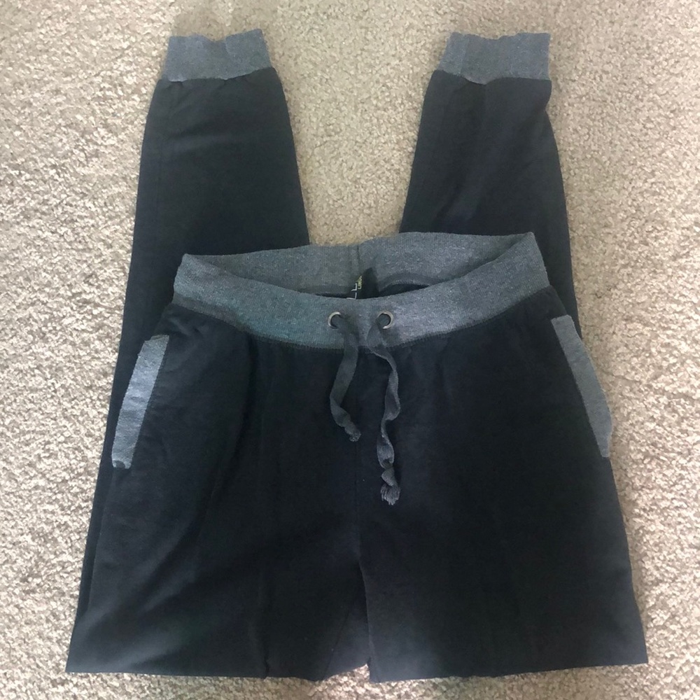 Black & grey sweat pants